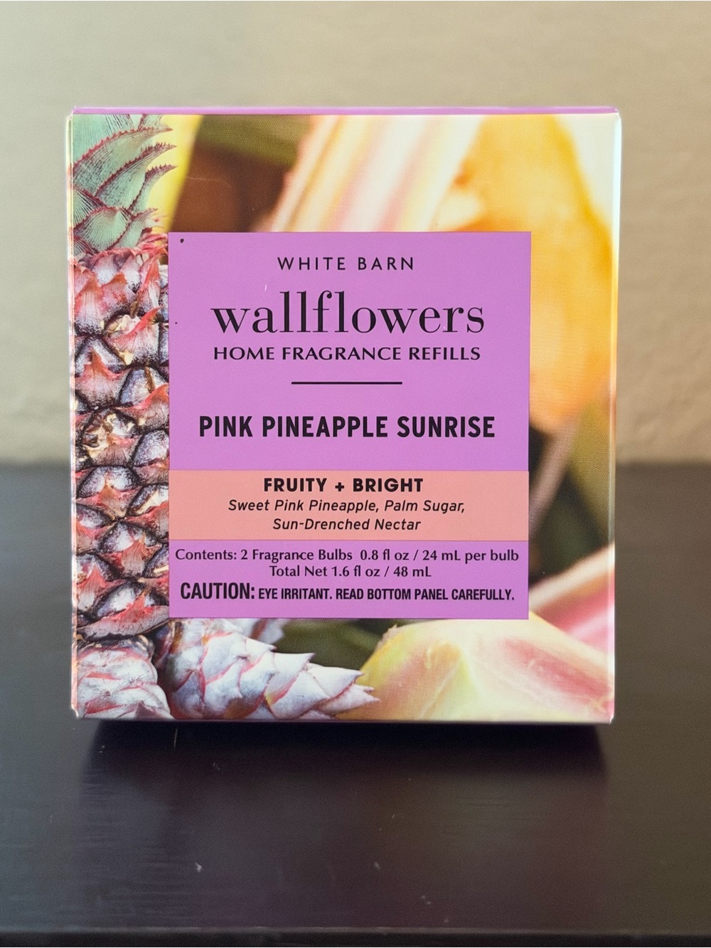 Bath & Body Works White Barn
Pink Pineapple Sunrise WallFlower Refill 2-Pack